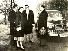 Henry Ford II visits Holland, 1948